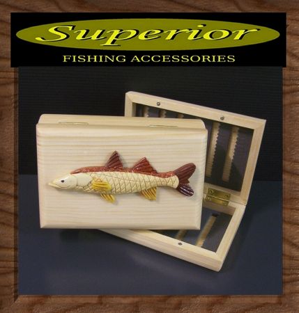 Superior OAK FLY BOX - SNOOK